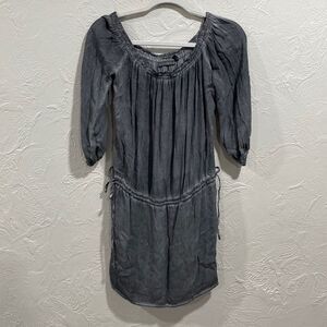 Revolve Young Fabulous & Broke Aletta Dress in Iron Oil Wash Size XS